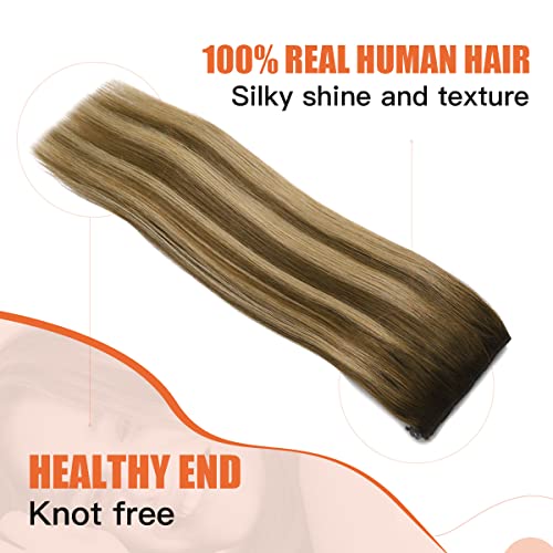 Halo Wire Human Hair Extensions - Image 59