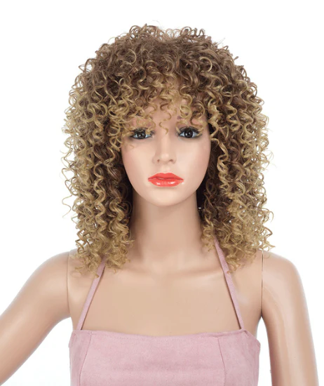 Latisha Heat Resistant Kinky Curly Wig