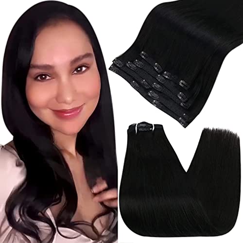 Human Hair Clip in Hair Extensions -7 Pcs set - Image 47