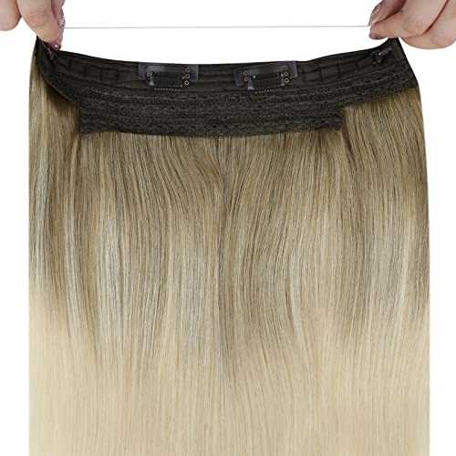 Human Hair Invisible Wire Hair Extensions - Image 83