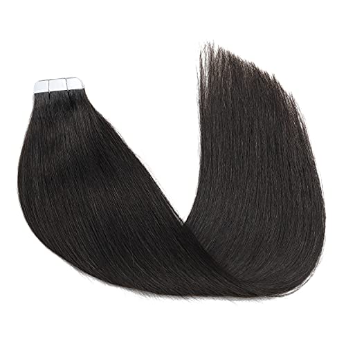 Human Hair Tape in Extensions Ombre Baylage Hair 14 Inch Tape in Extensions - Image 24