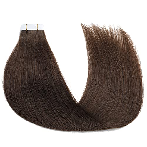 Human Hair Tape in Extensions Ombre Baylage Hair 14 Inch Tape in Extensions - Image 39