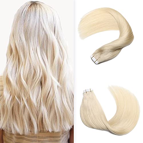 Human Hair Tape in Extensions Ombre Baylage Hair 14 Inch Tape in Extensions - Image 7