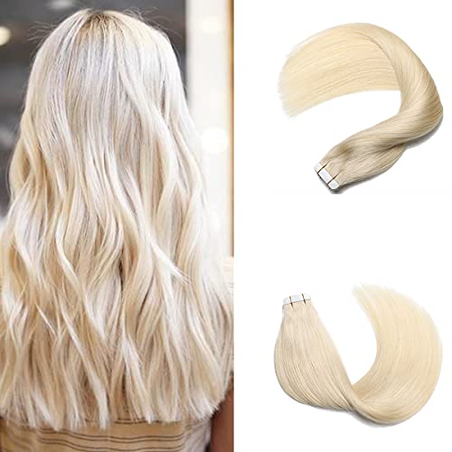 Human Hair Tape in Extensions Ombre Baylage Hair 14 Inch Tape in Extensions - Image 91
