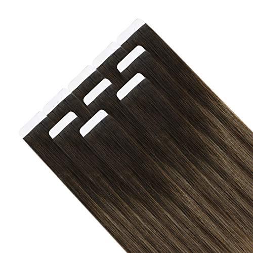 Invisible Tape Remy Human Hair Extensions 14 to 22 Inches Long - Image 153
