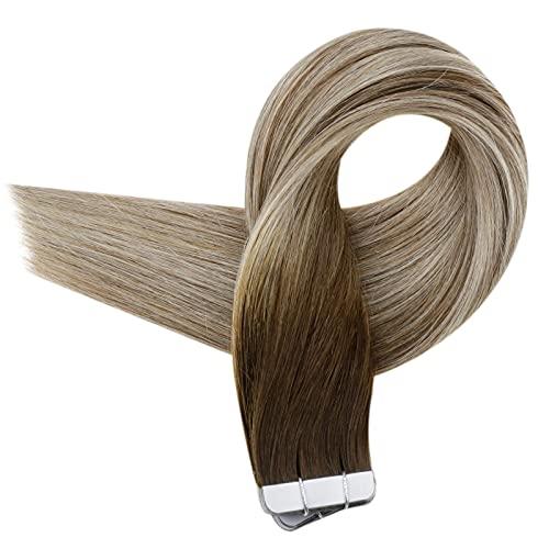 Invisible Tape Remy Human Hair Extensions 14 to 22 Inches Long - Image 165
