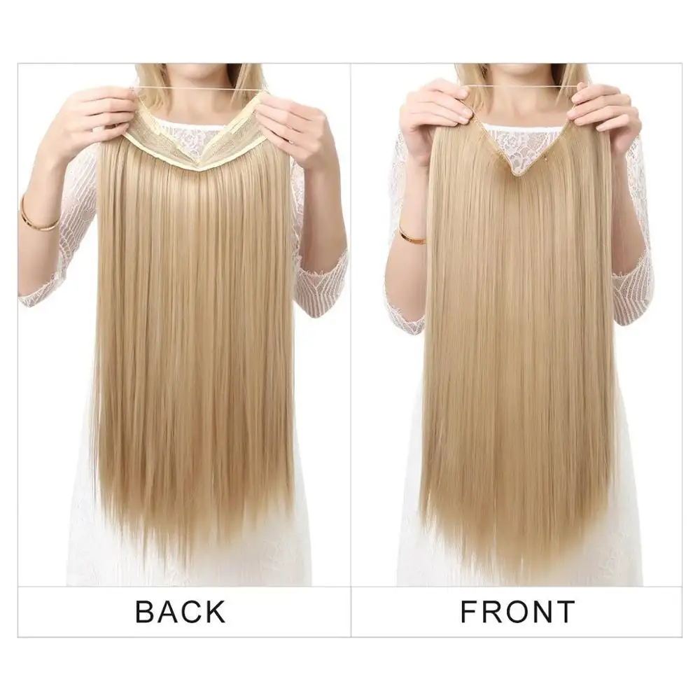 Invisible Wire Halo Hair Extension - Image 4