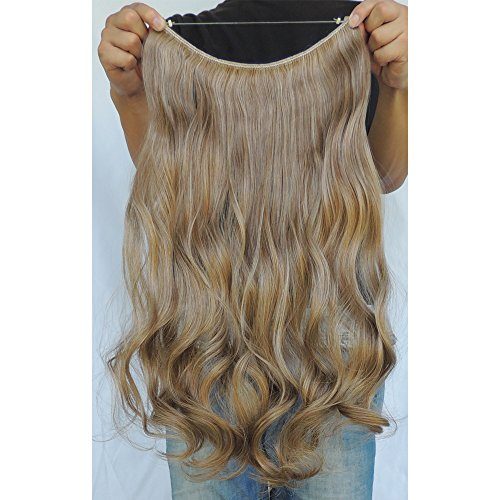 Invisible Wire Heat Friendly Halo Hair Extension - Image 33