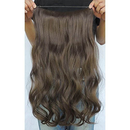Invisible Wire Heat Friendly Halo Hair Extension - Image 44