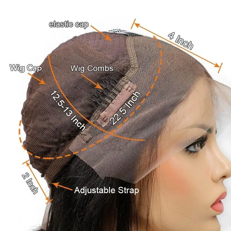 Lizzy | Curly Brazilian Remy Hair Lace Wig Ombre - Image 3