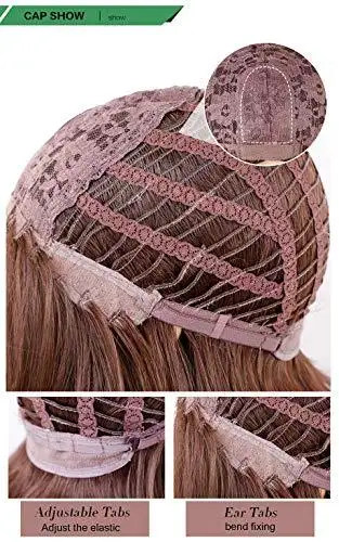 Long Ash Gray Wig with bangs - Image 7