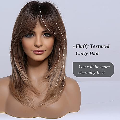 Long layered Sandy Blonde Wig - Image 19