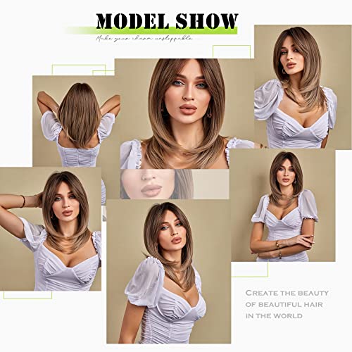 Long layered Sandy Blonde Wig - Image 22