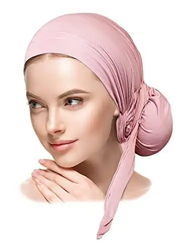 Long Tied Headscarf Headcover Turban