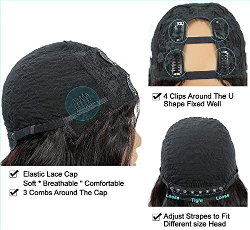 Loose Body Wave Texture Human Hair U part Wig - Image 4