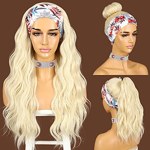 Loose Body Wavy Extra Long Headband Wig - Image 17