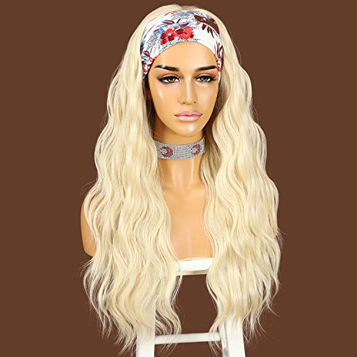 Loose Body Wavy Extra Long Headband Wig - Image 20