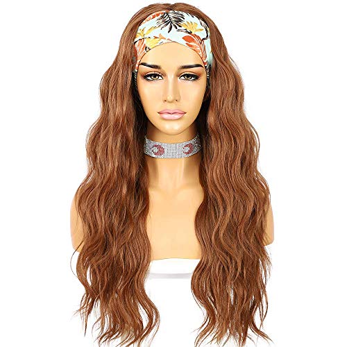 Loose Body Wavy Extra Long Headband Wig - Image 3