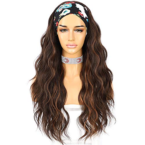 Loose Body Wavy Extra Long Headband Wig - Image 38