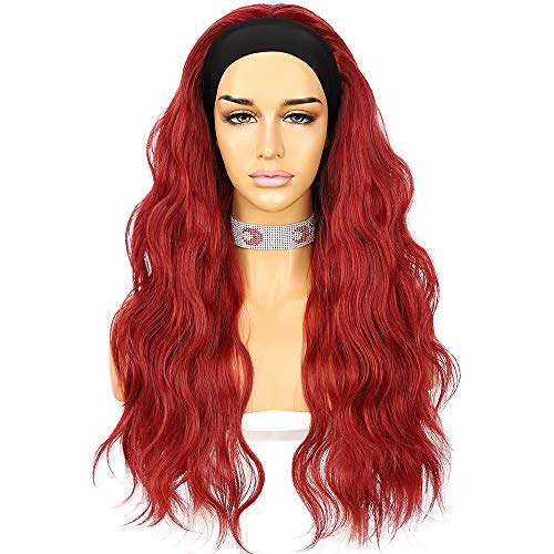 Loose Body Wavy Extra Long Headband Wig - Image 42
