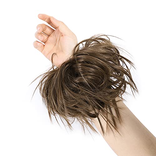 Messy Bun Hair Piece Tousled Updo - Image 23