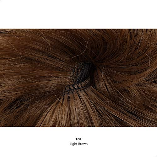 Messy Bun Hair Piece Tousled Updo - Image 31
