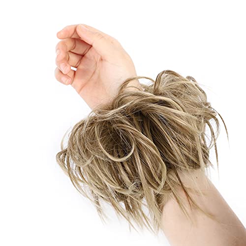 Messy Bun Hair Piece Tousled Updo - Image 32