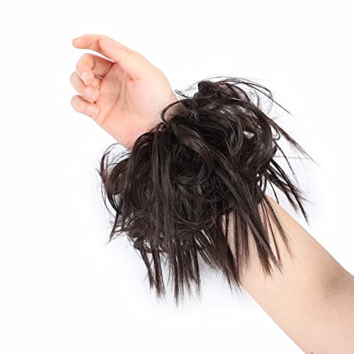 Messy Bun Hair Piece Tousled Updo - Image 60