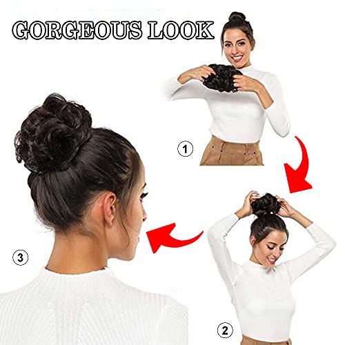 Messy Hair Bun - Image 58