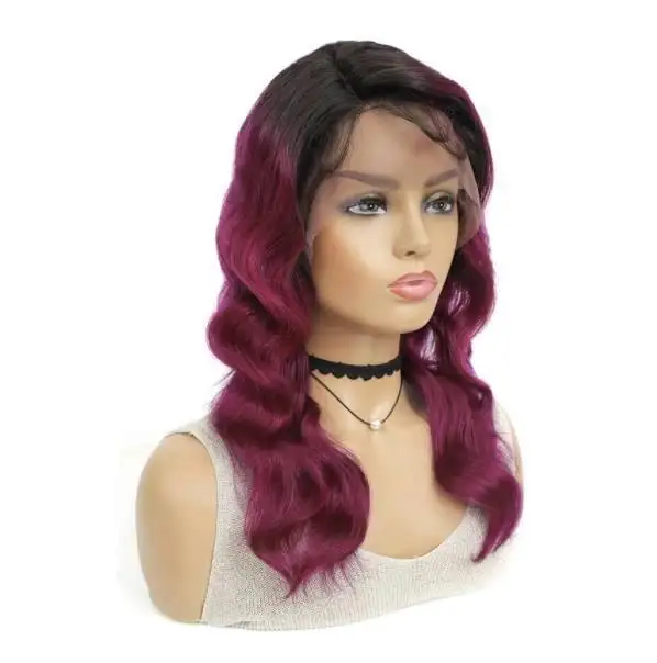 Olivia Wavy Brazilian Human Hair Wig