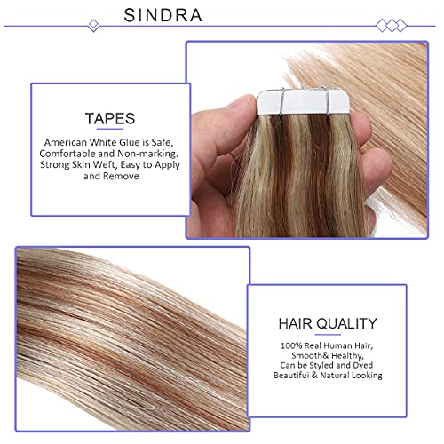 Ombre and Bayalage Tape In Human Hair Tape in Extensions - Image 17
