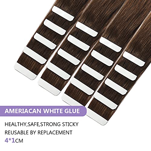 Ombre and Bayalage Tape In Human Hair Tape in Extensions - Image 42