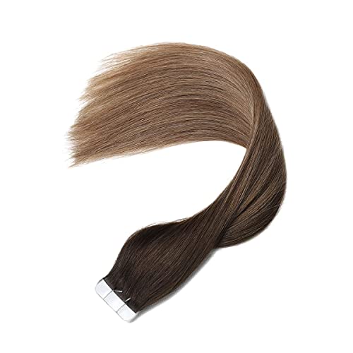 Ombre and Bayalage Tape In Human Hair Tape in Extensions - Image 50