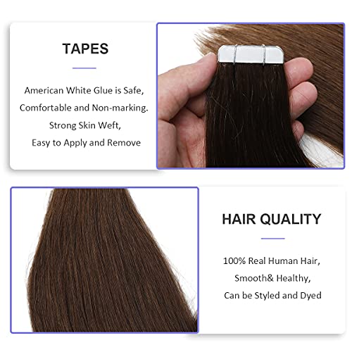Ombre and Bayalage Tape In Human Hair Tape in Extensions - Image 67