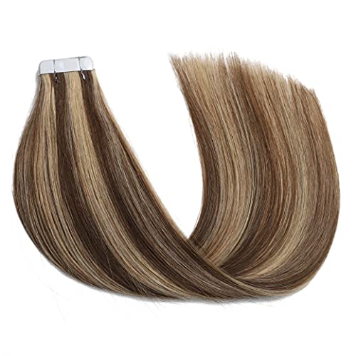 Ombre and Bayalage Tape In Human Hair Tape in Extensions - Image 69