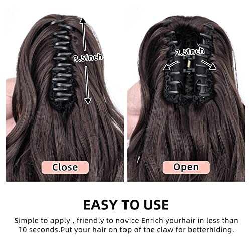 Ponytail 22" Long Claw Hair Extension - Image 4