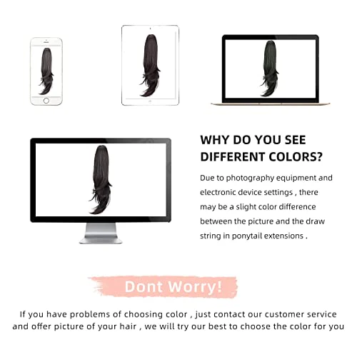 Ponytail 22" Long Claw Hair Extension - Image 8