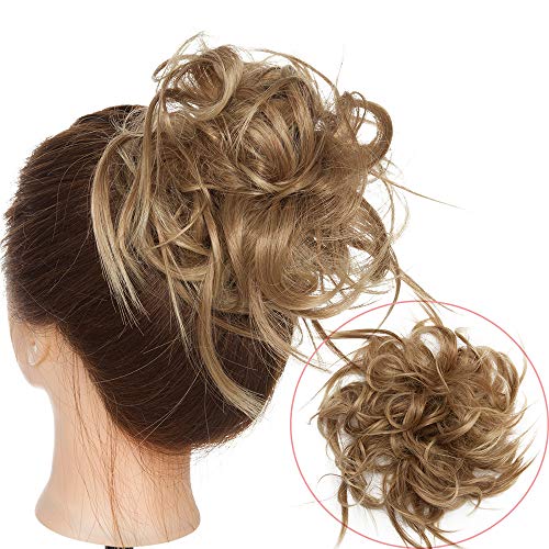Premium Fibre Synthetic Messy Hair Bun - Image 24