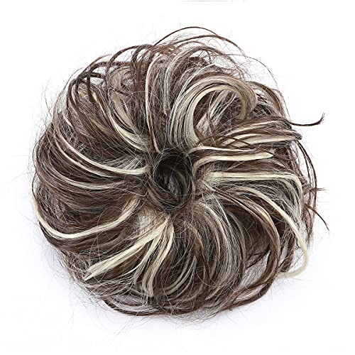 Premium Fibre Synthetic Messy Hair Bun - Image 58