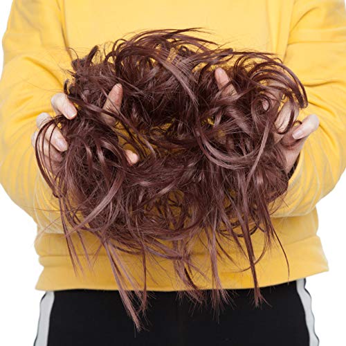 Premium Fibre Synthetic Messy Hair Bun - Image 63