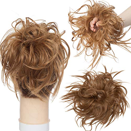 Premium Fibre Synthetic Messy Hair Bun - Image 71