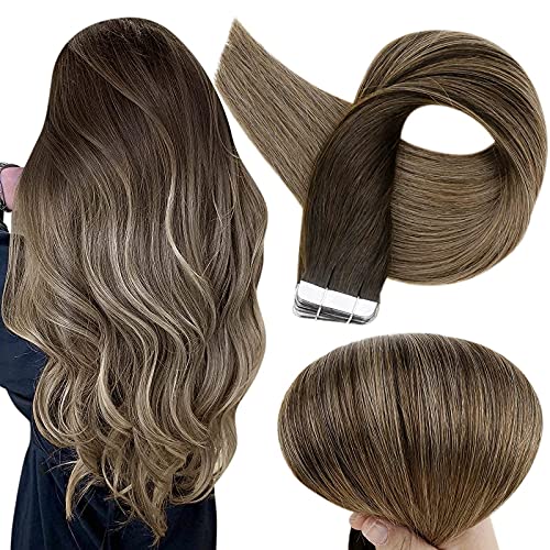Remy Human Hair Tape Extensions 20 Pcs - Image 158