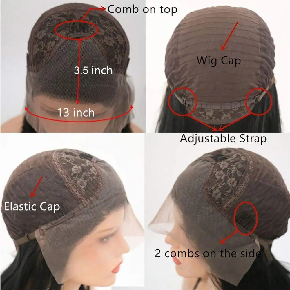 Renegade | Ombre Blue Two Tone Glueless Lace Wig - Image 4