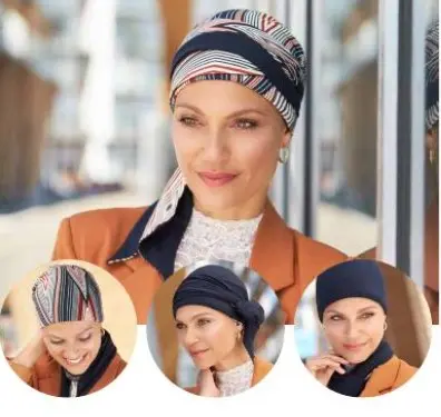 Stylish reversable bamboo head scarf - Image 3