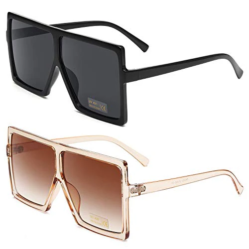 Set of 2 Oversized Sunglasses