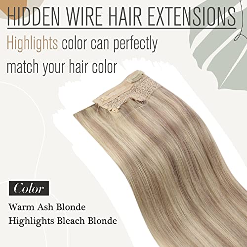 Ombre Halo Human Hair Extensions (Canada) – Instant Volume & Length - Image 26