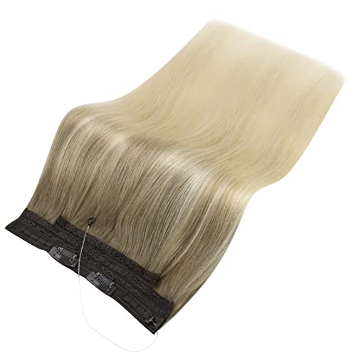 Ombre Halo Human Hair Extensions (Canada) – Instant Volume & Length - Image 34