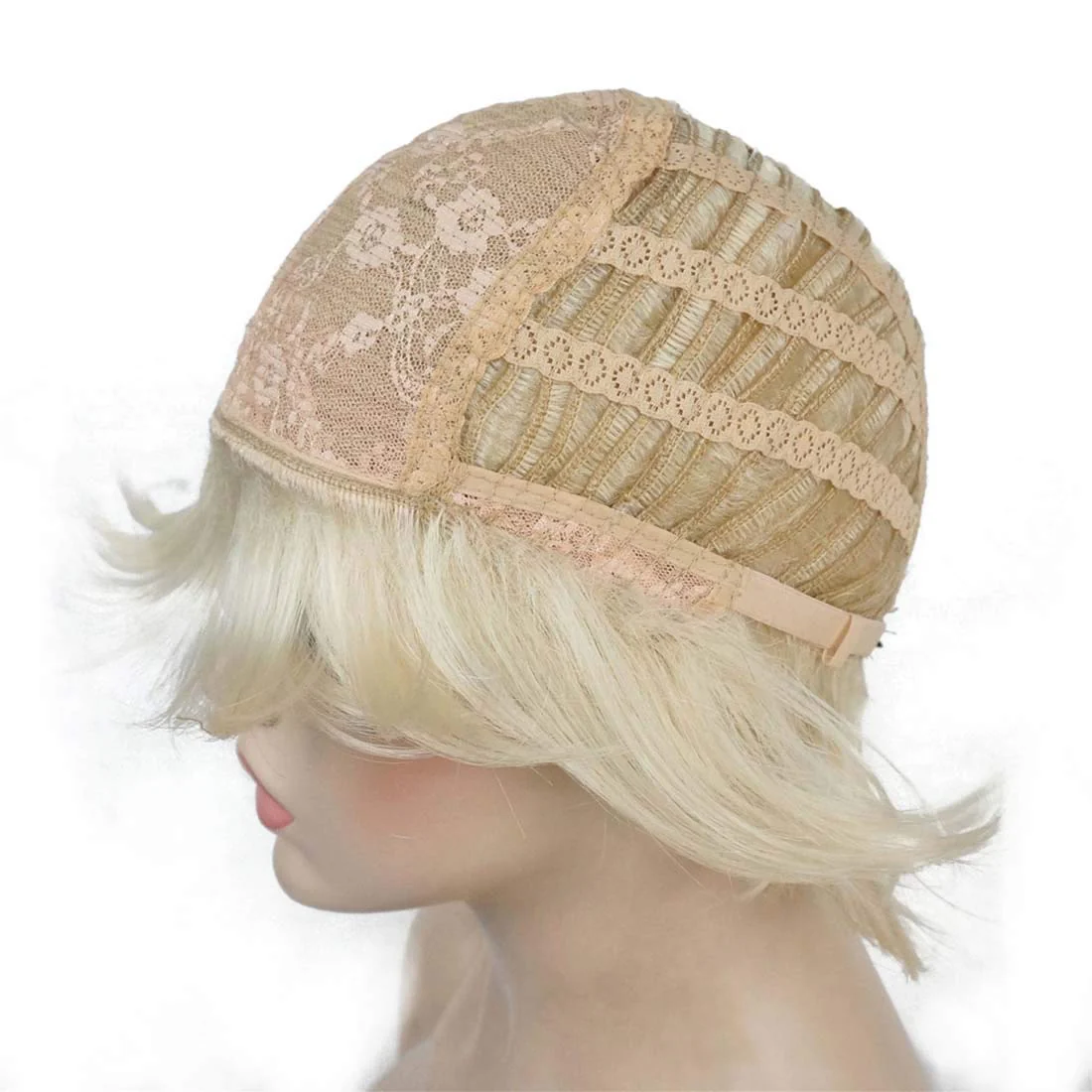 Short Layered Shaggy Synthetic Wig with Bangs - Image 14