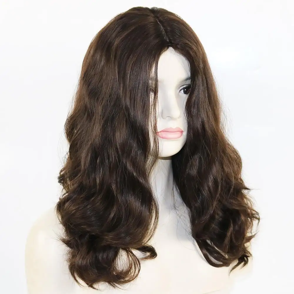 Silk Top European Remy Human Jewish Wig - Image 2