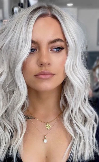 Silver Raine Human Hair Lace Front Wig - Image 3
